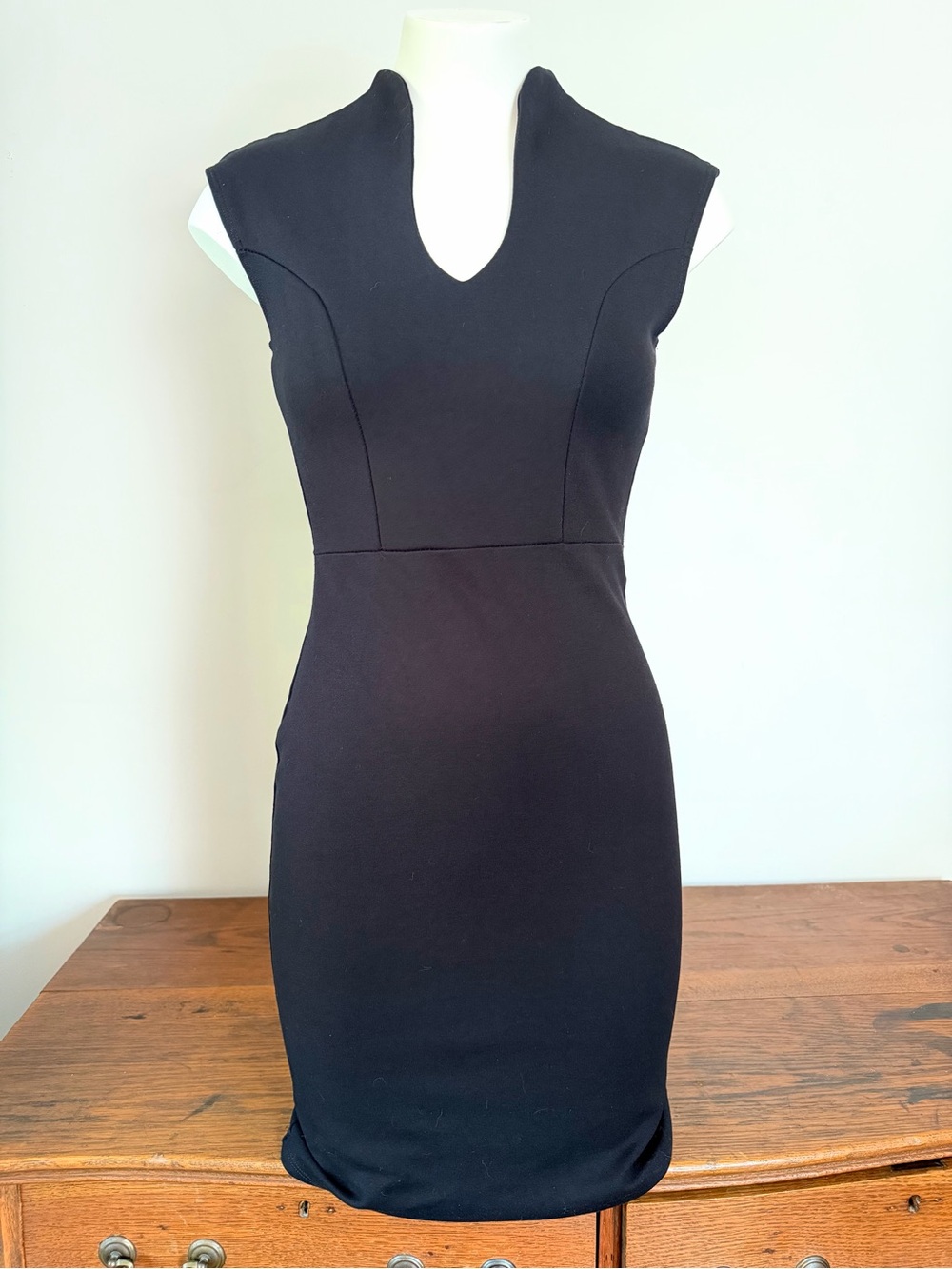 Rolla Coster Black Sleeveless Sheath Dress